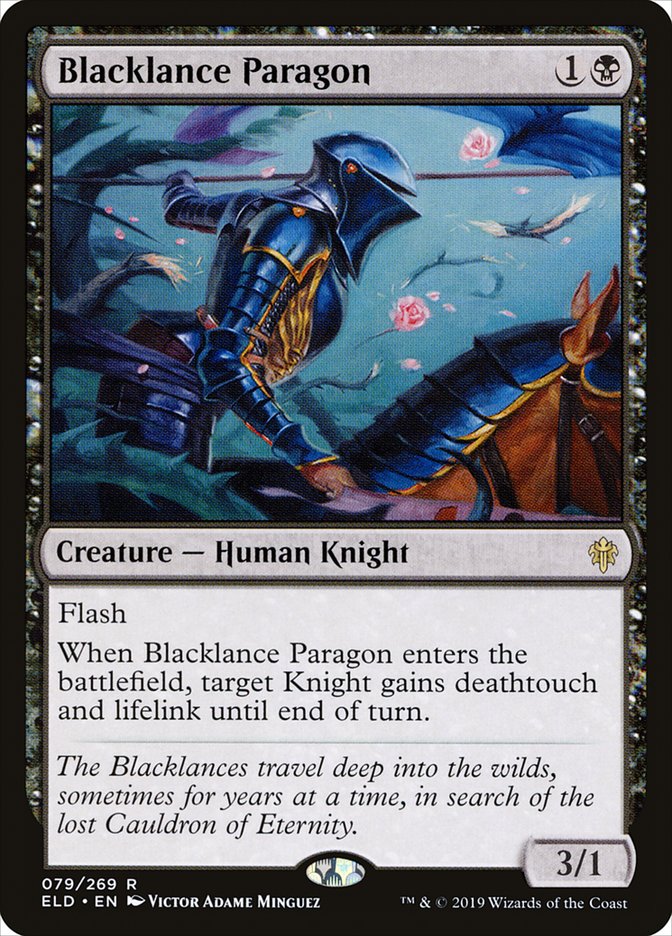 Blacklance Paragon [Throne of Eldraine] | Pegasus Games WI