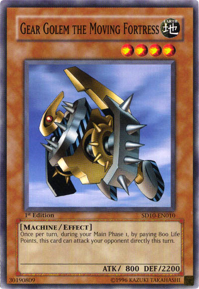 Gear Golem the Moving Fortress [SD10-EN010] Common | Pegasus Games WI