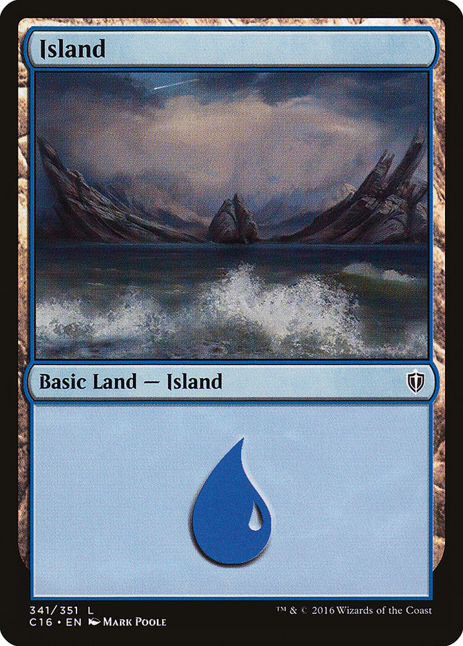 Island (341) [Commander 2016] | Pegasus Games WI