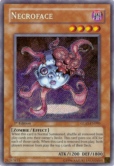 Necroface [GLAS-EN090] Secret Rare | Pegasus Games WI