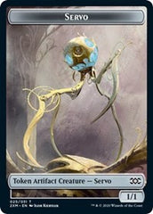 Servo // Soldier Double-Sided Token [Double Masters Tokens] | Pegasus Games WI