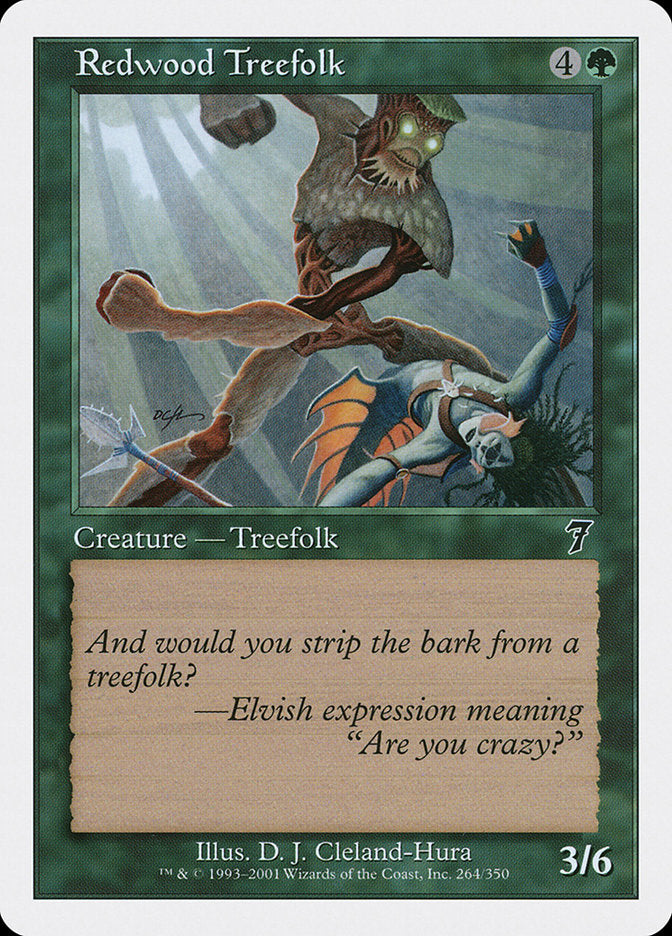 Redwood Treefolk [Seventh Edition] | Pegasus Games WI