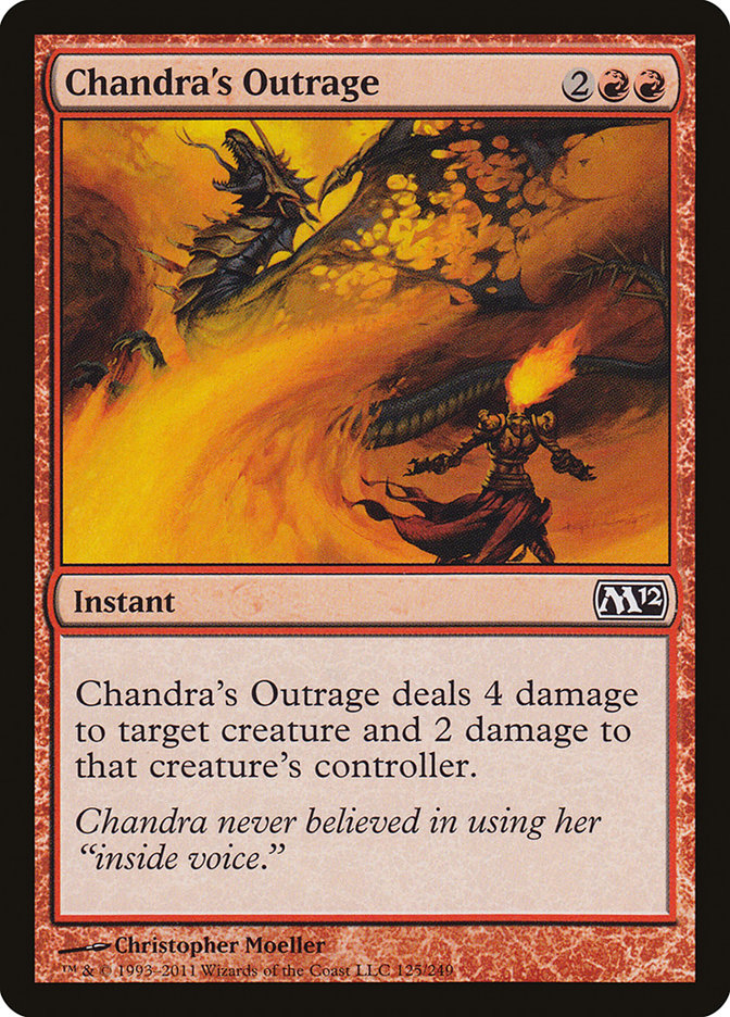 Chandra's Outrage [Magic 2012] | Pegasus Games WI