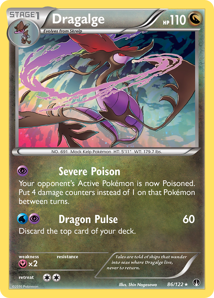 Dragalge (86/122) [XY: BREAKpoint] | Pegasus Games WI