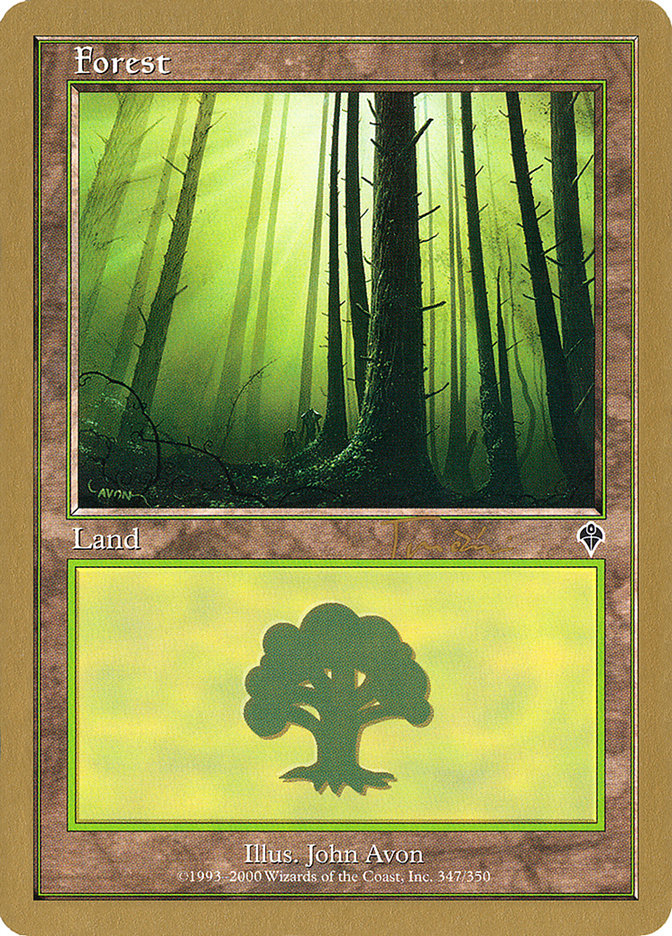 Forest (jt347) (Jan Tomcani) [World Championship Decks 2001] | Pegasus Games WI