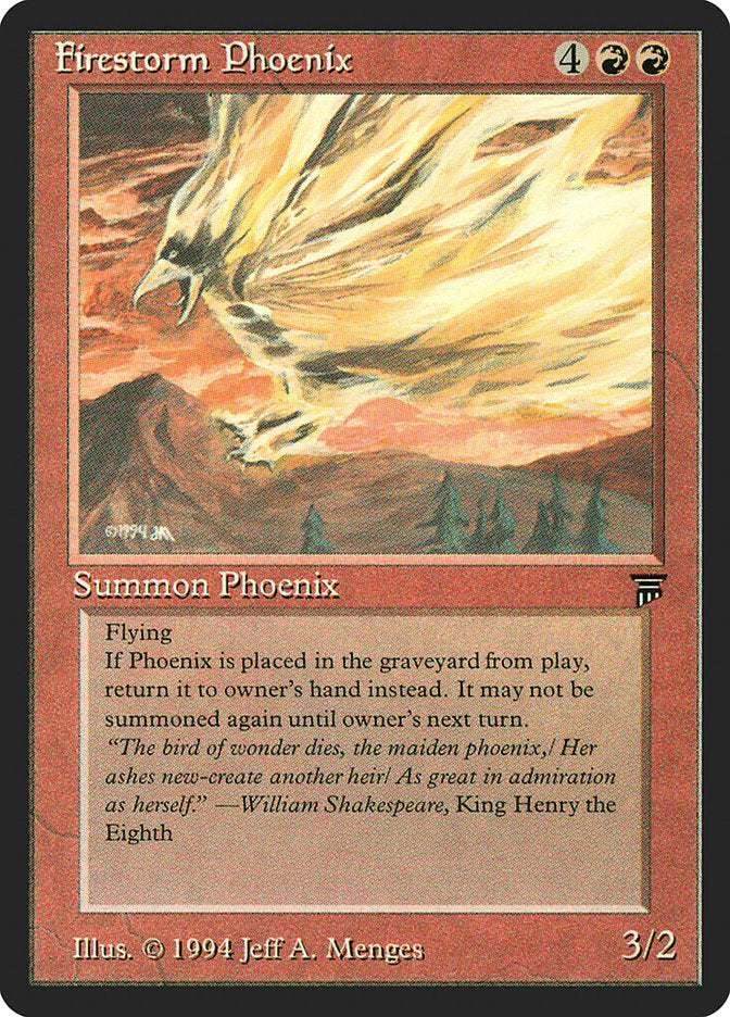 Firestorm Phoenix [Legends] | Pegasus Games WI