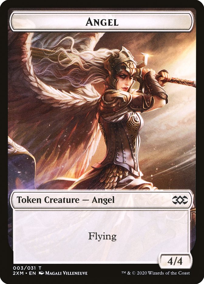 Angel Token [Double Masters Tokens] | Pegasus Games WI