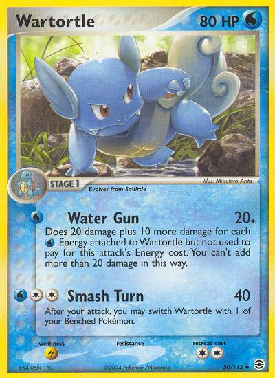 Wartortle (50/112) [EX: FireRed & LeafGreen] | Pegasus Games WI