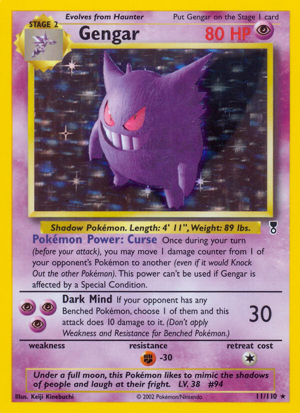 Gengar (11/110) [Legendary Collection] | Pegasus Games WI