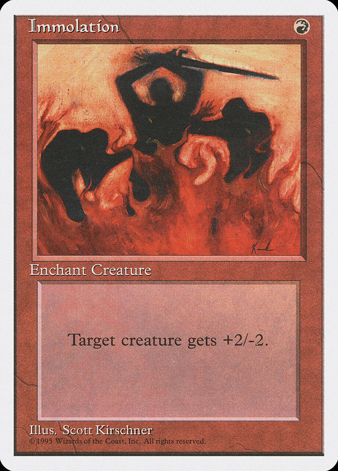 Immolation [Fourth Edition] | Pegasus Games WI