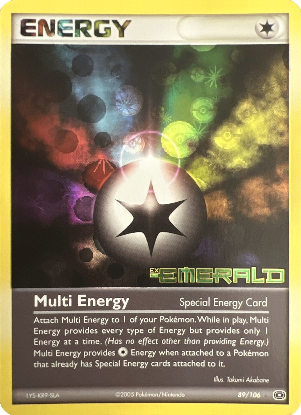 Multi Energy (89/106) (Stamped) [EX: Emerald] | Pegasus Games WI