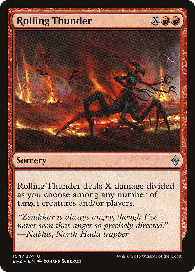 Rolling Thunder [Battle for Zendikar] | Pegasus Games WI