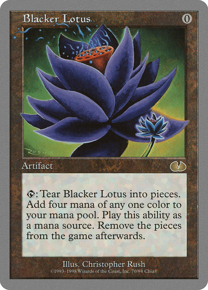 Blacker Lotus [Unglued] | Pegasus Games WI