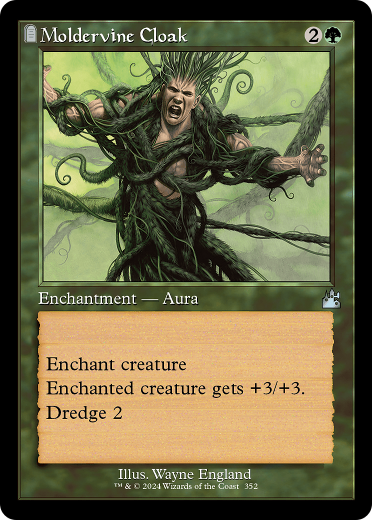 Moldervine Cloak (Retro Frame) [Ravnica Remastered] | Pegasus Games WI