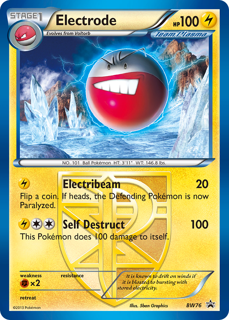 Electrode (BW76) [Black & White: Black Star Promos] | Pegasus Games WI