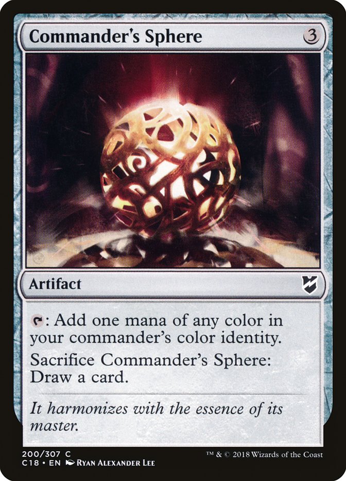 Commander's Sphere [Commander 2018] | Pegasus Games WI