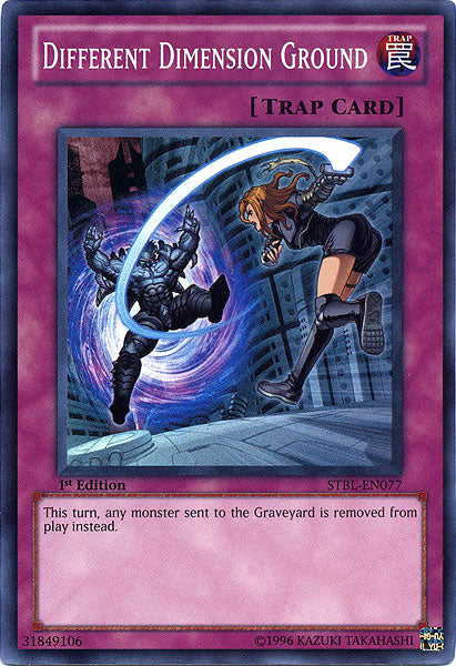 Different Dimension Ground [STBL-EN077] Super Rare | Pegasus Games WI