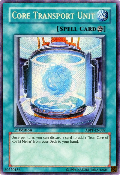 Core Transport Unit [ABPF-EN089] Secret Rare | Pegasus Games WI