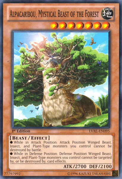 Alpacaribou, Mystical Beast of the Forest [LVAL-EN095] Common | Pegasus Games WI