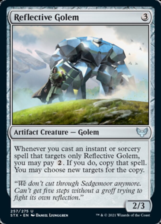 Reflective Golem [Strixhaven: School of Mages] | Pegasus Games WI