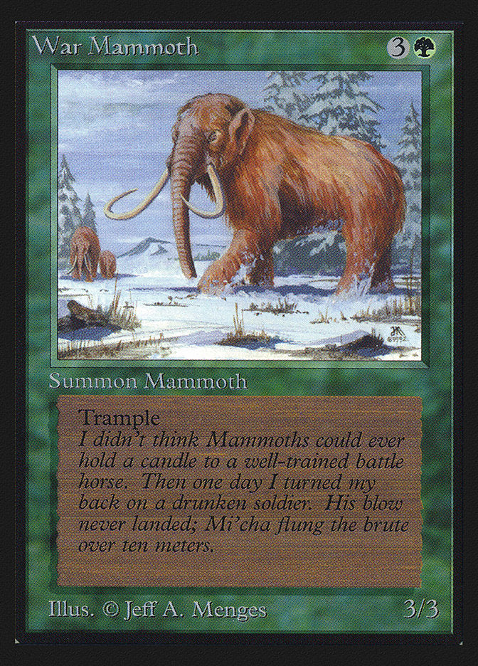 War Mammoth [International Collectors' Edition] | Pegasus Games WI