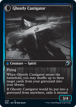 Covetous Castaway // Ghostly Castigator [Innistrad: Double Feature] | Pegasus Games WI