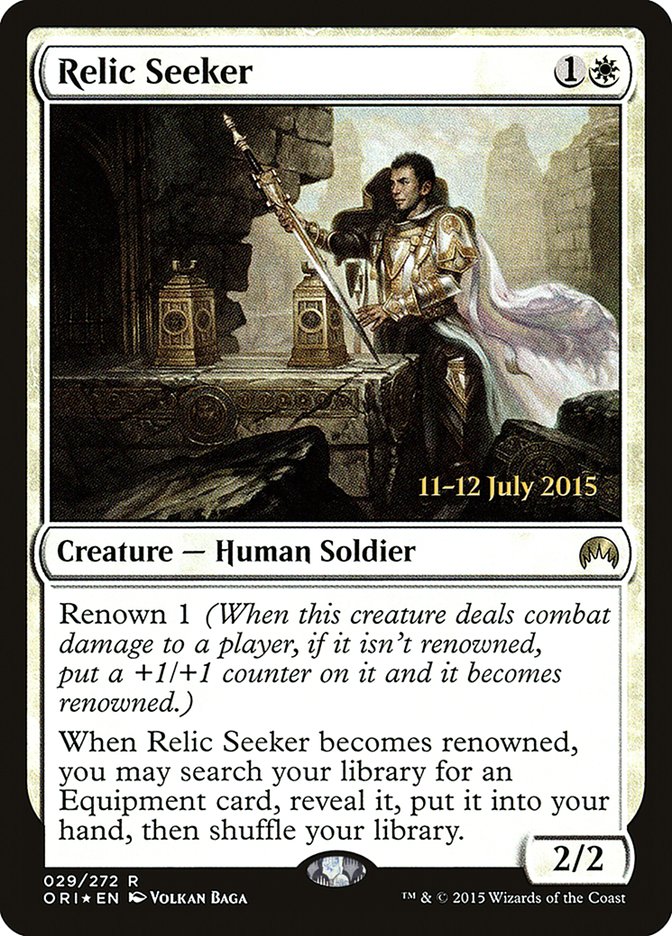 Relic Seeker [Magic Origins Prerelease Promos] | Pegasus Games WI