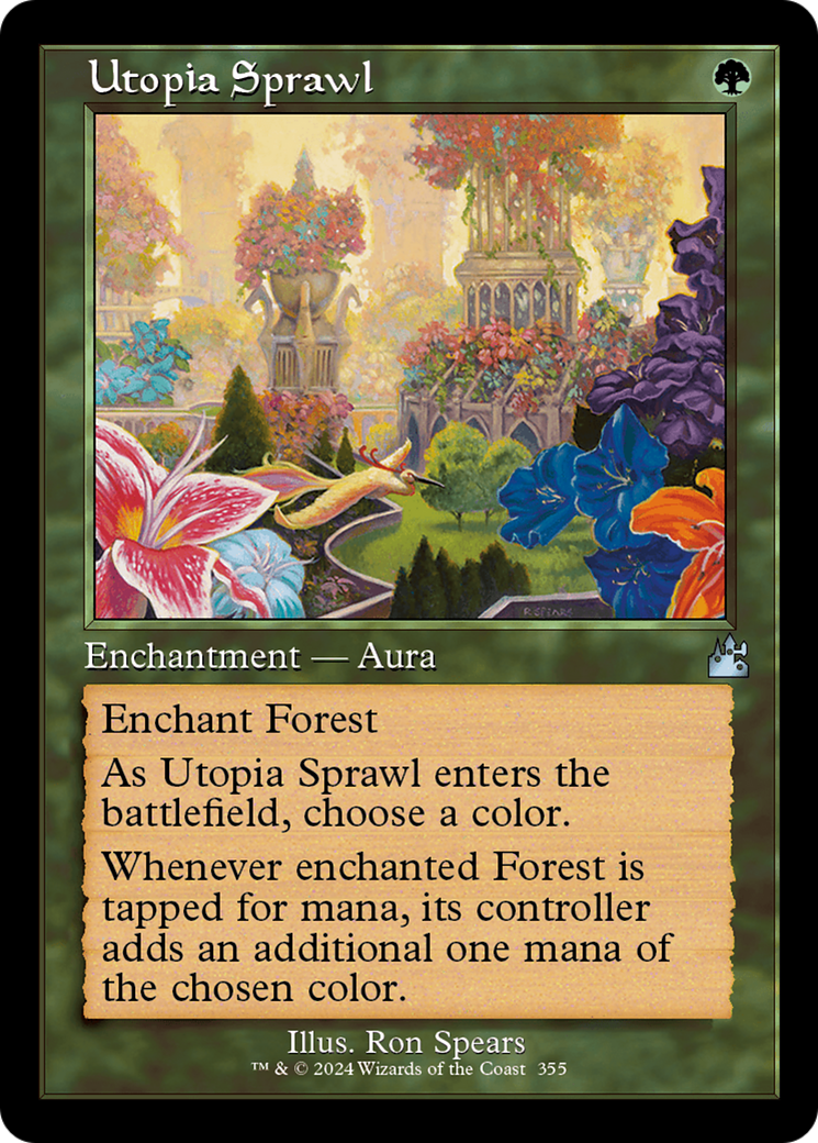 Utopia Sprawl (Retro Frame) [Ravnica Remastered] | Pegasus Games WI