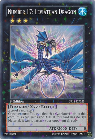 Number 17: Leviathan Dragon [SP13-EN023] Starfoil Rare | Pegasus Games WI