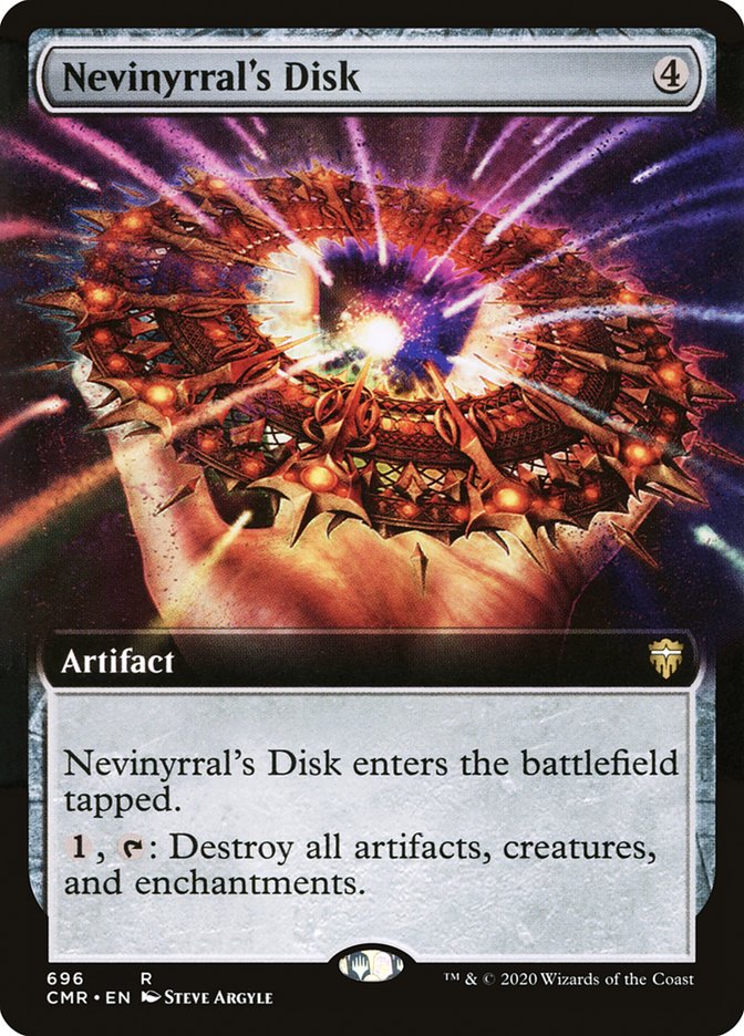 Nevinyrral's Disk (Extended Art) [Commander Legends] | Pegasus Games WI