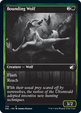 Bounding Wolf [Innistrad: Double Feature] | Pegasus Games WI