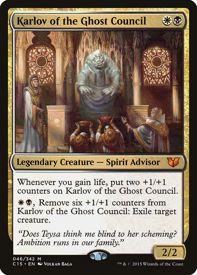 Karlov of the Ghost Council [Commander 2015] | Pegasus Games WI