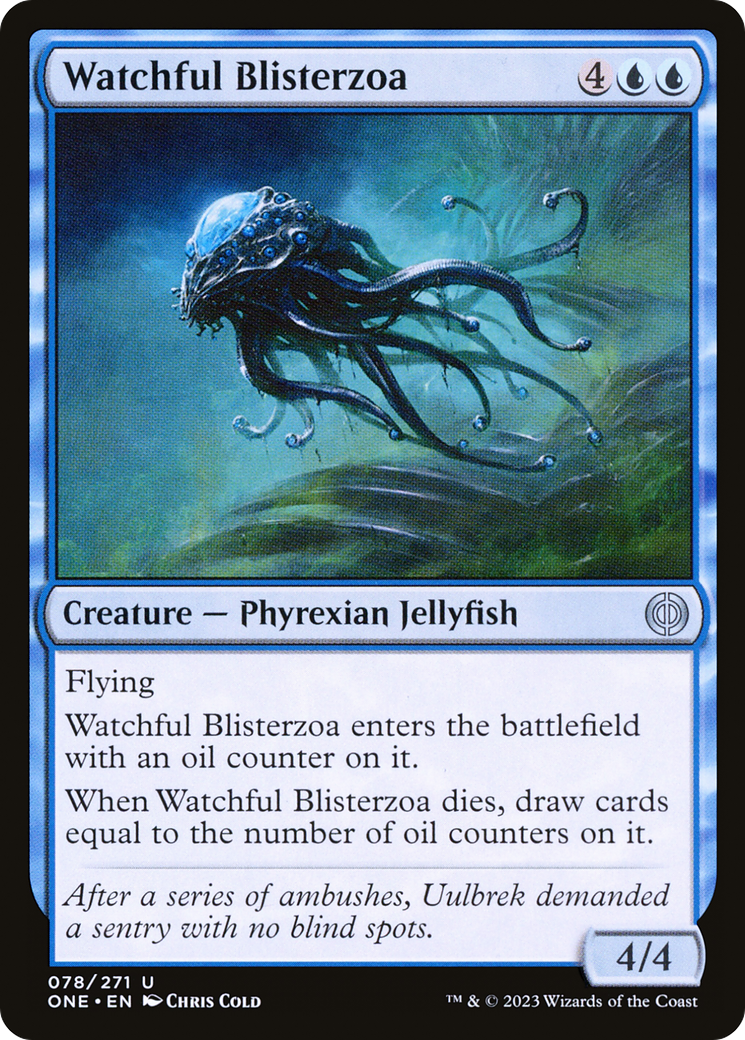 Watchful Blisterzoa [Phyrexia: All Will Be One] | Pegasus Games WI