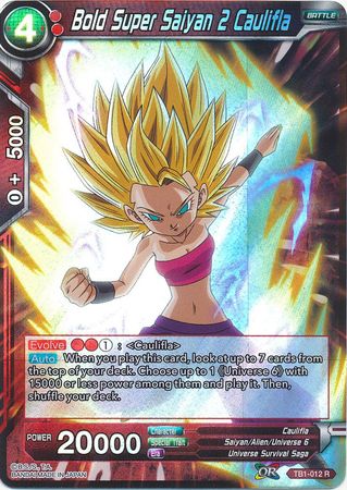 Bold Super Saiyan 2 Caulifla [TB1-012] | Pegasus Games WI