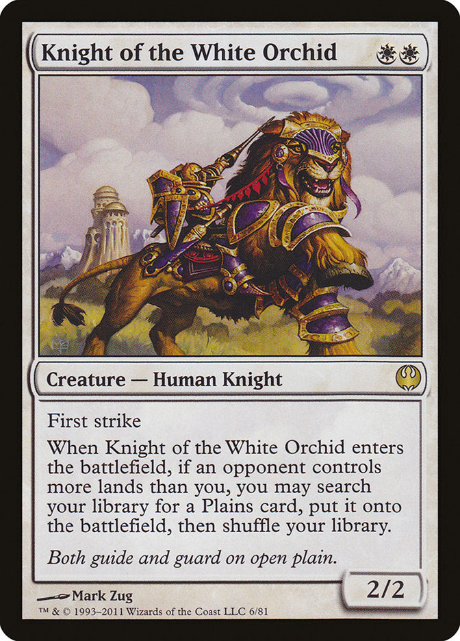 Knight of the White Orchid [Duel Decks: Knights vs. Dragons] | Pegasus Games WI