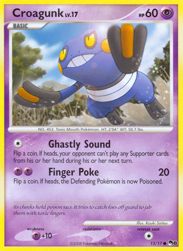 Croagunk (13/17) [POP Series 8] | Pegasus Games WI