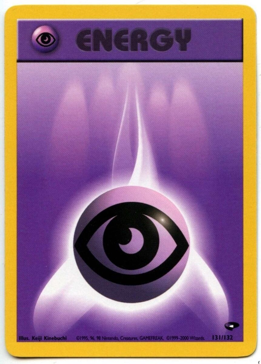 Psychic Energy (131/132) [Gym Heroes Unlimited] | Pegasus Games WI