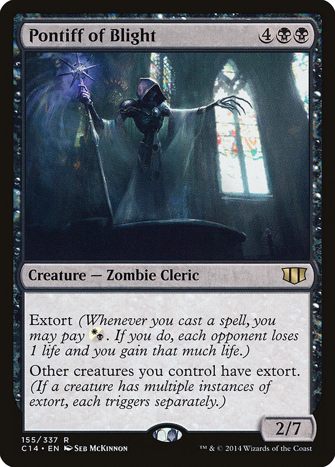 Pontiff of Blight [Commander 2014] | Pegasus Games WI