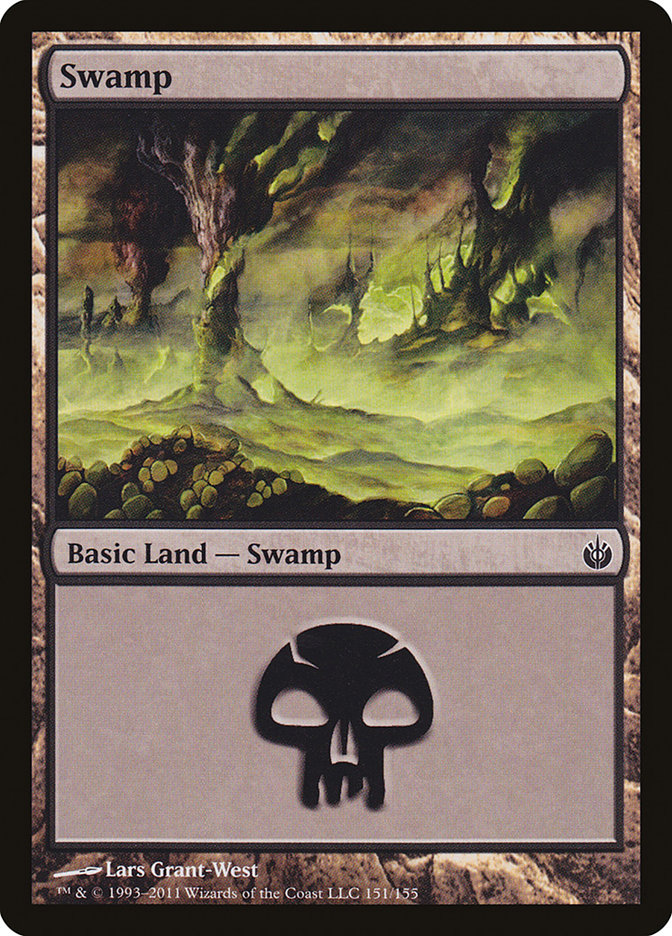 Swamp (151) [Mirrodin Besieged] | Pegasus Games WI