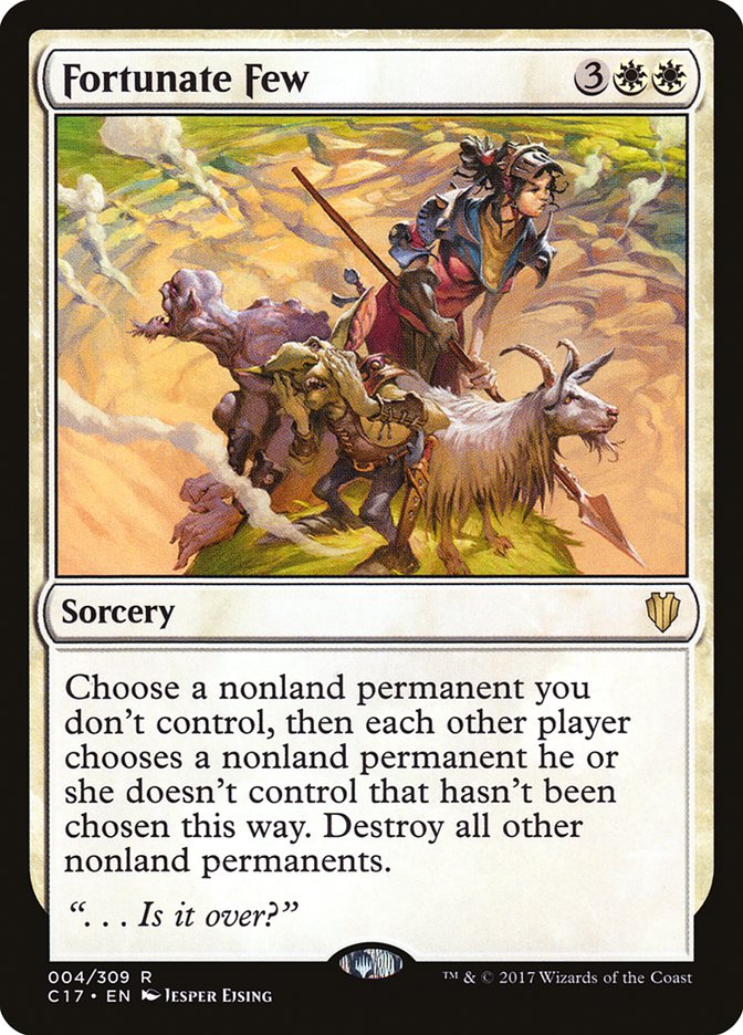 Fortunate Few [Commander 2017] | Pegasus Games WI