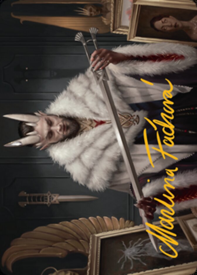 Lord Xander, the Collector Art Card (Gold-Stamped Signature) [Streets of New Capenna Art Series] | Pegasus Games WI