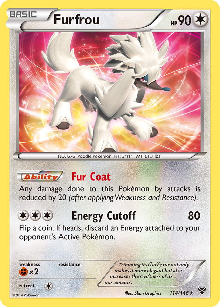 Furfrou (114/146) [XY: Base Set] | Pegasus Games WI