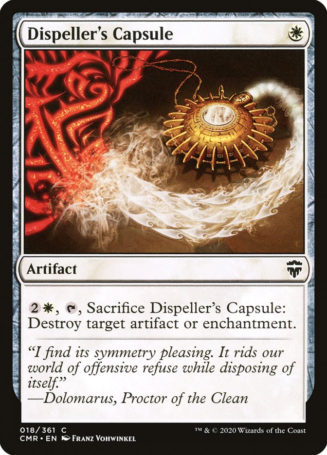 Dispeller's Capsule [Commander Legends] | Pegasus Games WI