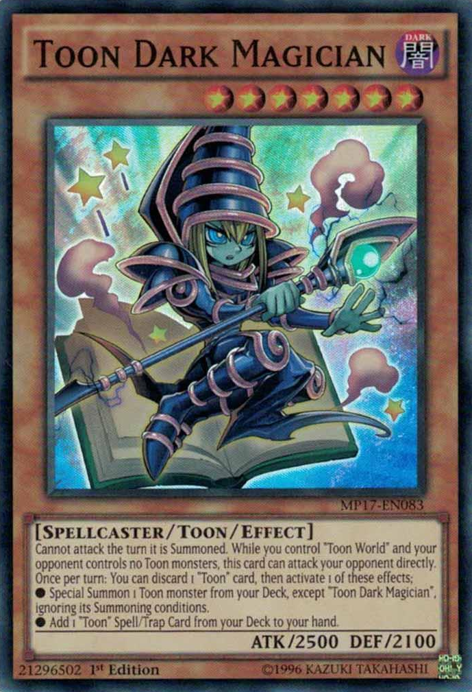 Toon Dark Magician [MP17-EN083] Super Rare | Pegasus Games WI