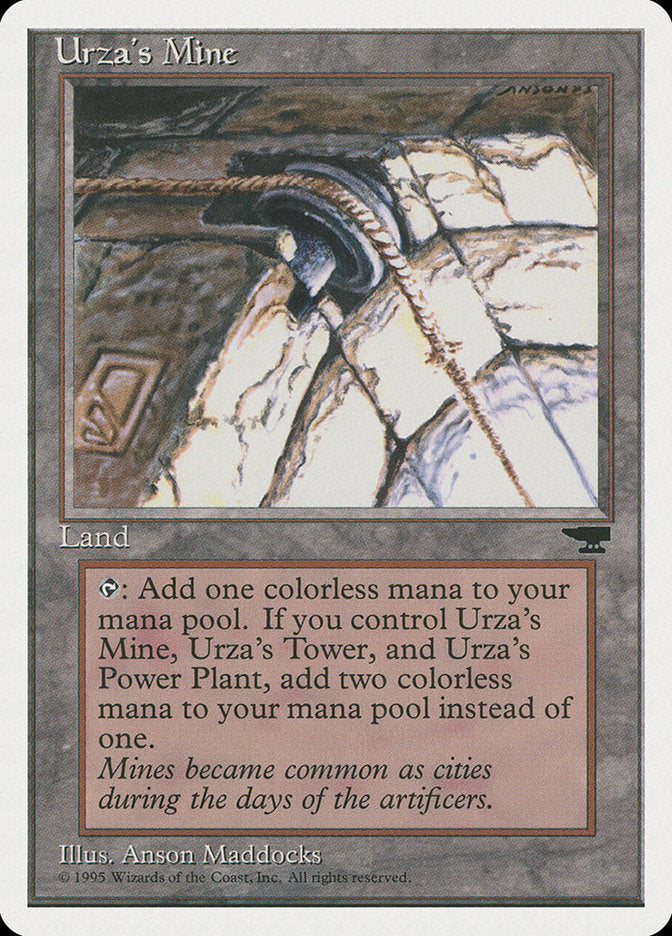 Urza's Mine (Pulley Embedded in Stone) [Chronicles] | Pegasus Games WI