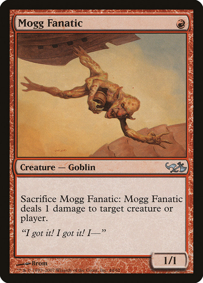Mogg Fanatic [Duel Decks: Elves vs. Goblins] | Pegasus Games WI