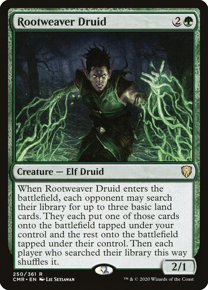 Rootweaver Druid [Commander Legends] | Pegasus Games WI