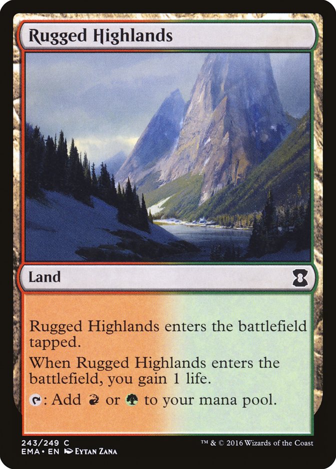 Rugged Highlands [Eternal Masters] | Pegasus Games WI