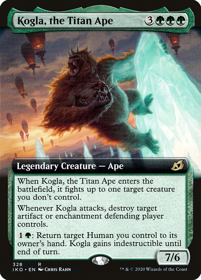 Kogla, the Titan Ape (Extended Art) [Ikoria: Lair of Behemoths] | Pegasus Games WI