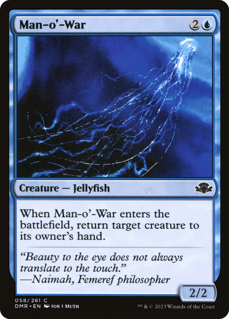 Man-o'-War [Dominaria Remastered] | Pegasus Games WI